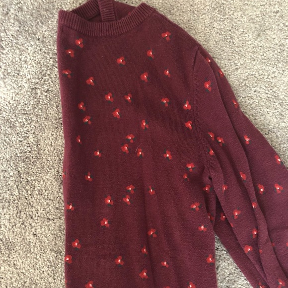 RW&Co. Purple Floral Cardigan - Picture 4 of 4